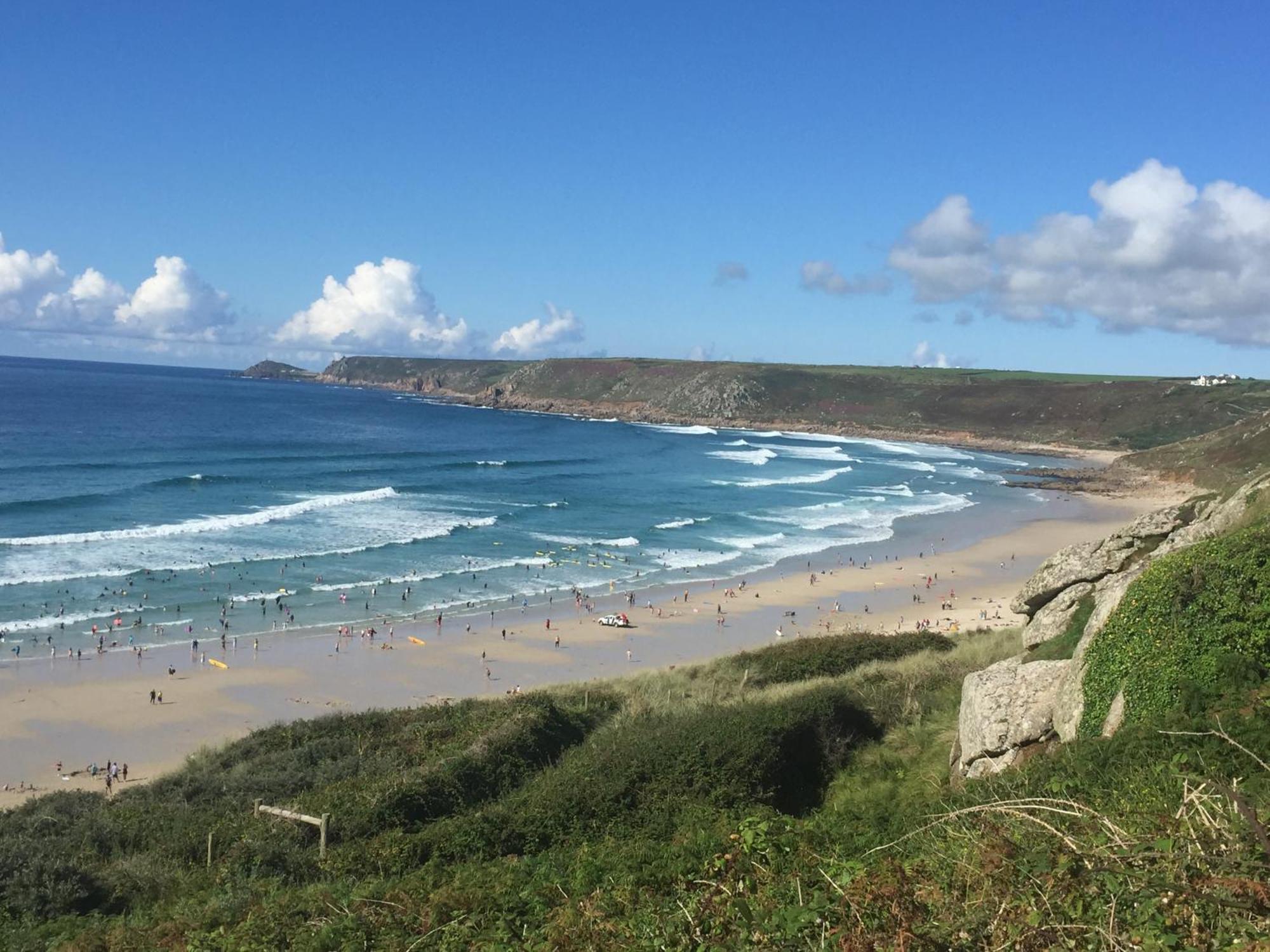 Roselands Caravan Park, Nr Lands End, Cornwall Сейнт-Джаст Экстерьер фото